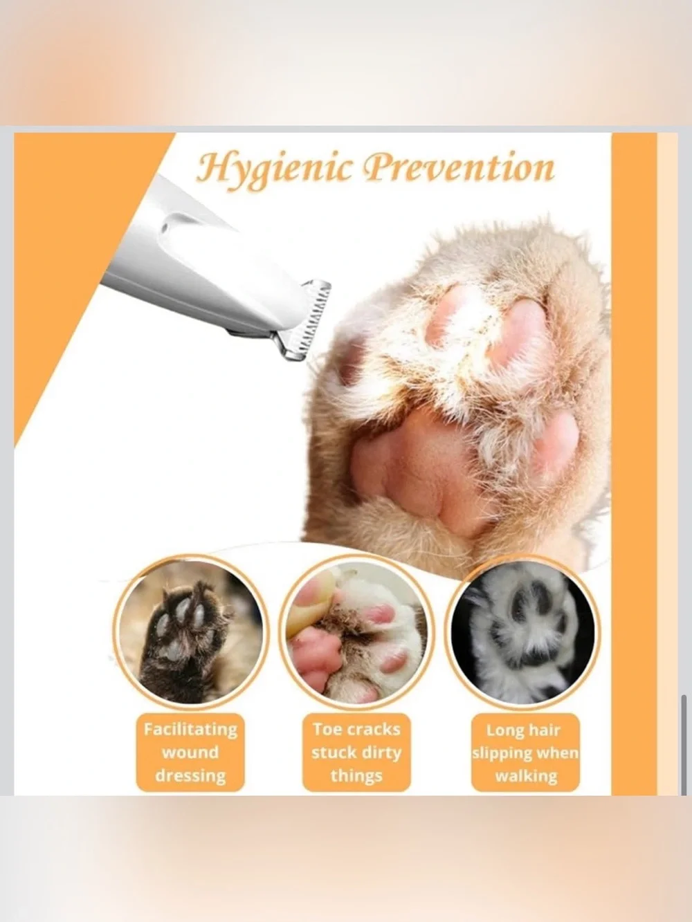 New Open Box Cat Grooming Trimmer, Belvedir Cat Trimmer, Cordless Pet Shaver